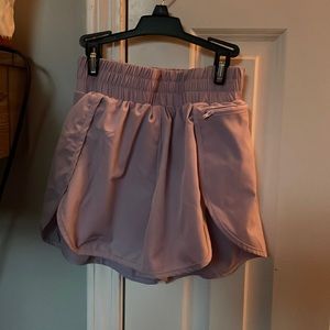 purple shorts